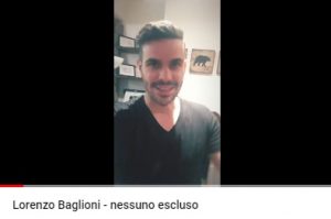 L'influencer Lorenzo Baglioni in video parla del progetto Nessuno E-scluso
