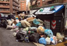 rifiuti roma