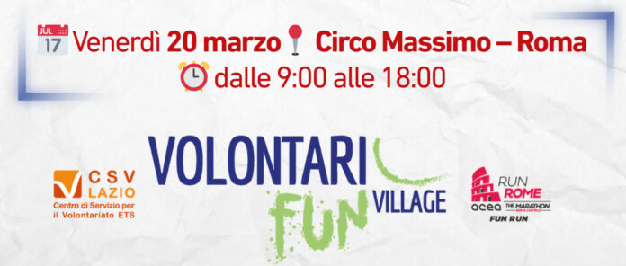 VolontariFunVillage Invito 20 marzo