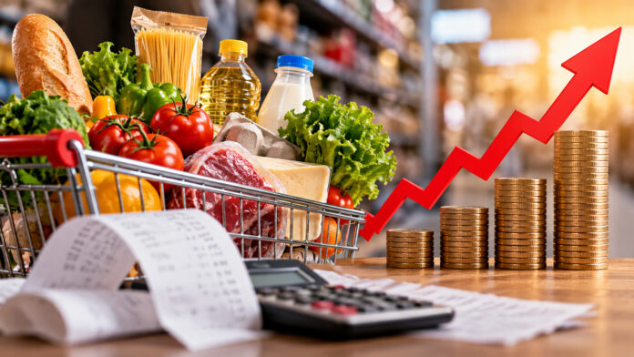 Inflazione e prezzi della spesa in aumento