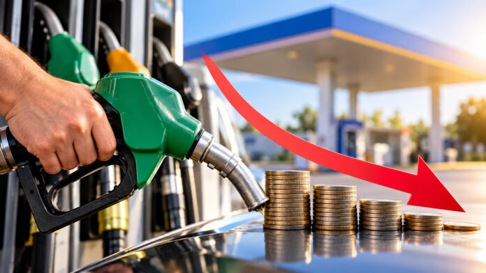 Prezzi del carburante in discesa
